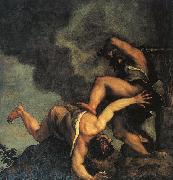  Titian Cain and Abel oil painting picture wholesale